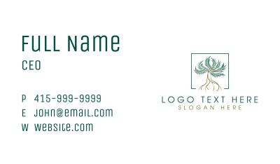 Nature Park Tree Business Card