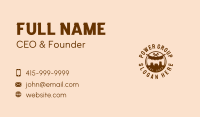 Timber Carpenter Tool Emblem Business Card Image Preview