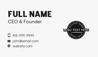 Black Urban Firm Business Card Image Preview