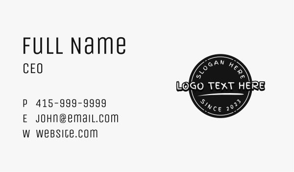 Black Urban Firm Business Card Design Image Preview