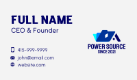 Blue Folder House  Business Card Image Preview