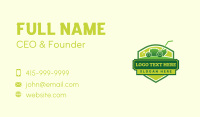 Lawn Mower Shield  Business Card Preview