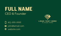 Gold Finance Diamond Business Card Design