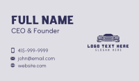 Violet Race Car Business Card Image Preview