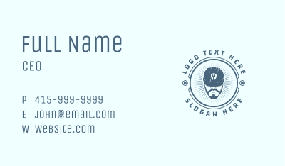 Mechanic Wrench Handyman Business Card Image Preview