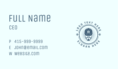 Mechanic Wrench Handyman Business Card Image Preview