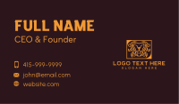 Luxury Lion Head Mane Business Card Image Preview