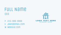 Plunger Pipe Plumbing Business Card Image Preview