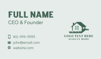 House Lawn Gardening Business Card Preview