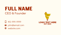 Chicken Light Bulb  Business Card Preview