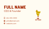 Chicken Light Bulb  Business Card Image Preview