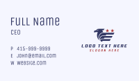 American Eagle Veteran Business Card Image Preview