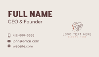 Bird Needle Thread Tailoring Business Card Image Preview