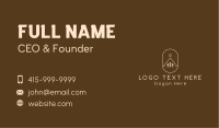 Minimalist Outdoor Hiking Business Card Image Preview