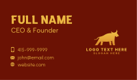 Gradient Bull Agency Business Card Image Preview