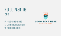 Ship Location Pin Travel Business Card Image Preview