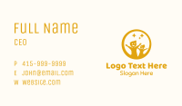 Yellow Children Star Business Card Image Preview