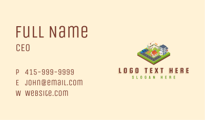 Urban Town Village Business Card Image Preview
