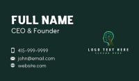 Head Tree Leaves Business Card Image Preview