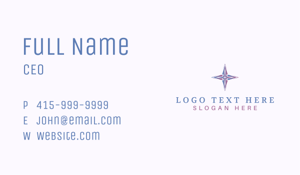 Business Startup Star Business Card Design Image Preview