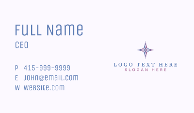 Business Startup Star Business Card Image Preview