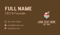 Ice Cream Cart  Business Card Image Preview