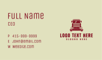 Truck Logistics Transport Business Card Image Preview