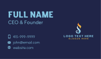 Fire Water Element Business Card Image Preview