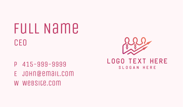 Human Resource Employee Outsourcing Business Card Design Image Preview