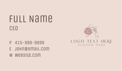 Fashion Woman Hat Business Card Image Preview