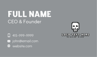 Skull Pixel Gaming Business Card Image Preview