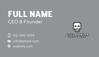 Skull Pixel Gaming Business Card Image Preview