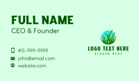 Yard Grass Landscaping Business Card Design