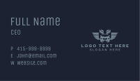 Wrench Car Wings Business Card Image Preview
