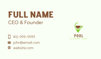 Coffee Shop Pin Location  Business Card Image Preview