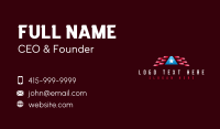 USA American Flag Business Card Preview