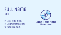 Disc Streaming Signal Business Card Image Preview
