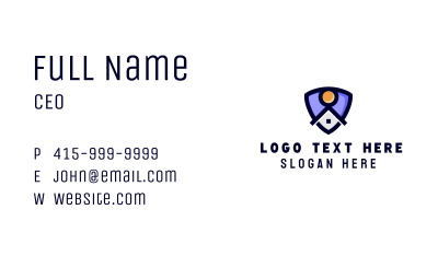 Roofing Home Construction Business Card Image Preview