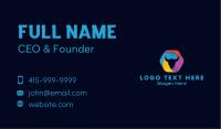 Colorful Bull Business Card Design