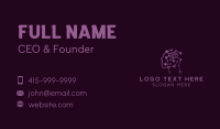 Artificial Intelligence Brain Business Card Preview