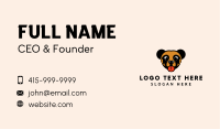 Brown Cub Business Card Image Preview