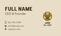 Minimalist Wild Buffalo Business Card Image Preview