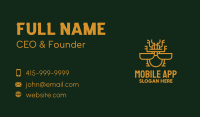 Beetle Insect Monoline Business Card Image Preview