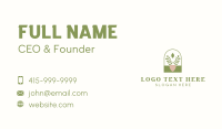 Organic Plant Gardening Business Card Image Preview