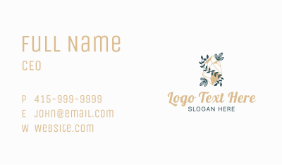 Crystal Gem Foliage Business Card Image Preview
