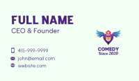 Medical Healthcare Angel Business Card Image Preview