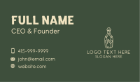 Naturopath Oil Bottle  Business Card Image Preview