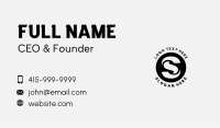 Generic Studio Letter S Business Card Image Preview