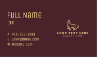 Bull Horn Ranch Business Card Image Preview
