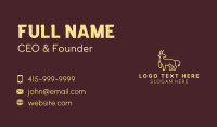 Bull Horn Ranch Business Card Image Preview